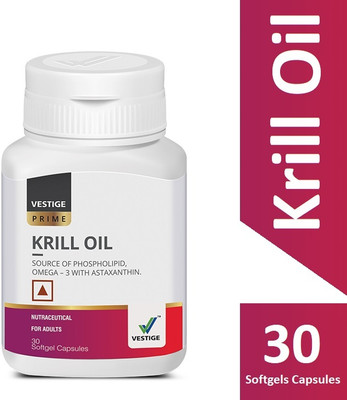 Vestige Prime Krill Oil (Helps in keeping your heart healthy)(30 Capsules)
