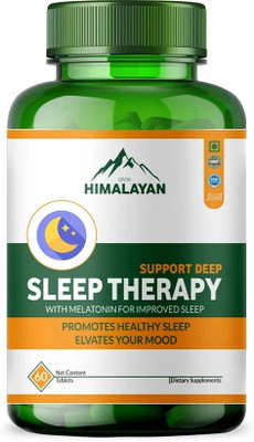 Divya Himalayan Premium Deep Sleep Therapy With Melatonin For Improve Mood & Healthy Sleep(60 Tablets)