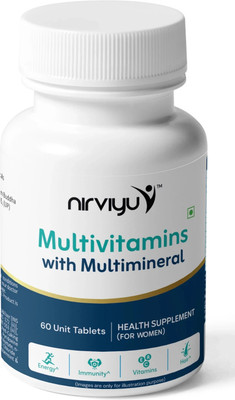 Nirviyu Multivitamins with Multimieral Tablet for Woman(60 Tablets)