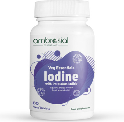 Ambrosial Iodine & Potassium Iodide(60 Capsules)