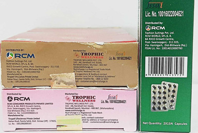 RCM NUTRICHARGE Man,Woman,S-5(3 x 30 Tablets)