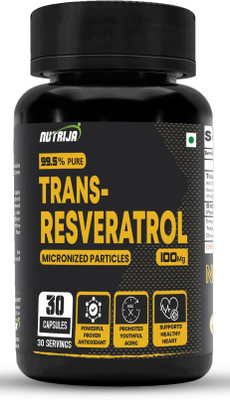 NutriJa Trans Resveratrol 100MG Capsules -(30 Capsules)