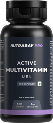 Nutrabay Pro Multivitamin for Men - 500mg(120 Capsules)
