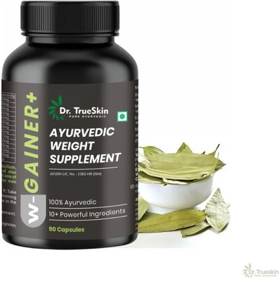 Dr. Trueskin W-Gainer+ Capsules with Natural Power Boost Bulk(90 Capsules)