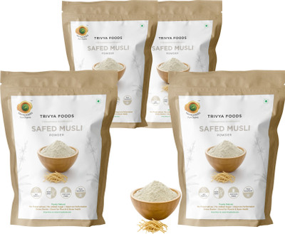 TRIVYA FOODS Safed Musli Powder(4 x 75 g)