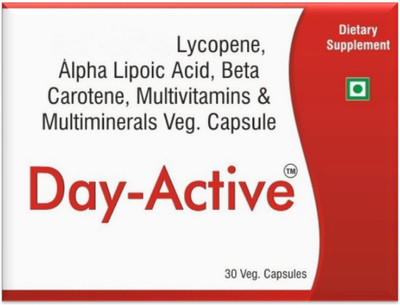 NUTREX NUTRACEUTICAL DAY-ACTIVE (BOX 1X10X10 Veg. Capsules) dietary supplement(100 Capsules)