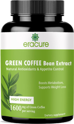 EraCure Green Coffee Bean Extract Weight Loss Tablets (G62)(30 Tablets)