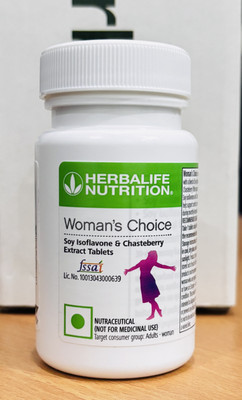 Herbalife Nutrition Woman's Choice Soy Isoflavones & Chasteberry Extract Tablets-(30 Tablets)