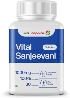 Liver Sanjeevani Vital Sanjeevani Supplement with 1000mg Extract | Helps in Immunity Support(30 Tablets)