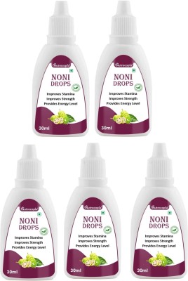 NUTROCOPIA Noni Drops - Immunity Booster Supplement (5x30ml)(Pack of 5)