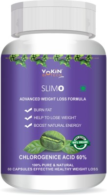 Vokin Biotech Slimo Advanced Weight Loss Formula | Fat Burner for Men & Women(60 Capsules)