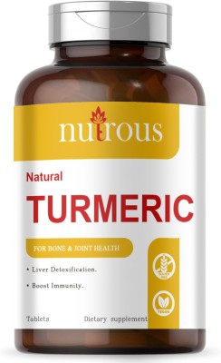 Nutrous TURMERIC Tablets, CURCUMIN, CURCUMIN Tablets (K130)(60 Tablets)