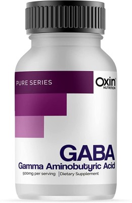 Oxin Nutrition GABA Gamma aminobutyric acid 500 mg(30 Capsules)