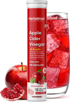 Herbal max Apple Cider Vinegar | Garcinia Extract to control cravings | weight loss(15 Tablets)