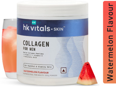 HEALTHKART hk vitals Marine Collagen for Men Supplement with Biotin, Watermelon(200 g)