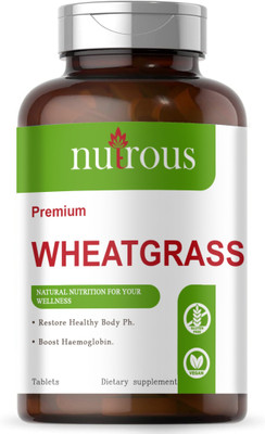 Nutrous Wheatgrass 800 mg Tablets (S135)(60 Tablets)