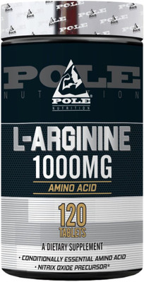 Pole Nutrition L-Arginine 1000mg(120 Tablets)