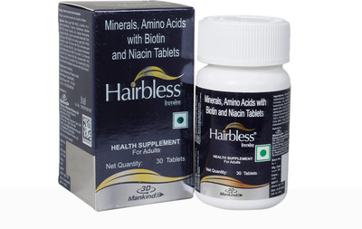 Hairbless HEALTHSUPPLEMENT TABLETS(30 Tablets)