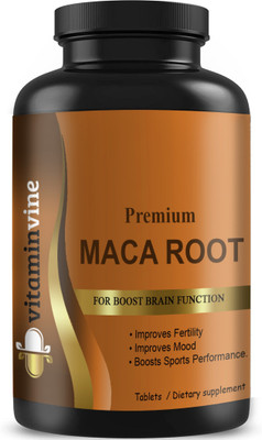 Vitaminvine Maca Root Tablets Enriched with Maca Root Extract (S115)(60 Tablets)