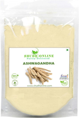 Shudh Online Pure Aswagandhada Powder, Ashwagandha root, Asvagandha, Aswaghanda, Aswagandha(100 g)