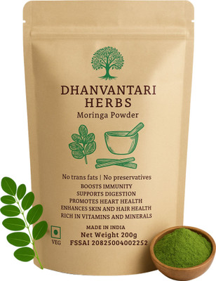 DHANVANTARI HERBS Moringa Powder 200G(200 g)