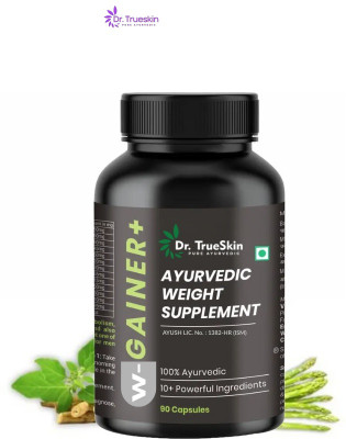 Dr. Trueskin W-Gainer+ Capsules to Increase Stamina Naturally Assd(90 Capsules)
