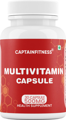 CaptainFitness Multivitamin capsule | Daily Wellness | Nutritional Support | Multivitamin(30 Capsules)