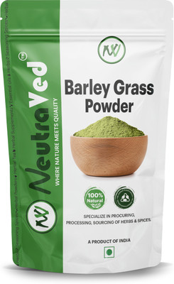 NeutraVed Barley Grass Exploring the Benefits of Barley Grass Powder(100 g)