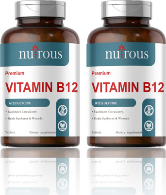 Nutrous Plant Based Vitamin B12 Tablets (H272)(2 x 60 Tablets)