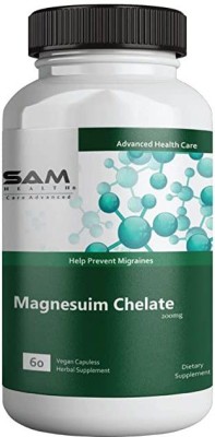 Sam Health Magnesium chelate Capsules 60 Capsules(0.04 kg)