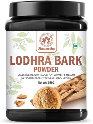 SHUWASTHY Lodhra Bark Powder Organic, Lodh Pathani, Lodra Chhal Churna(250 g)
