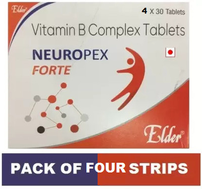 NEUROPEX ELDER LABS VITAMIN B COMPLEX TABLET (4*30TAB)(4 x 30 Tablets)