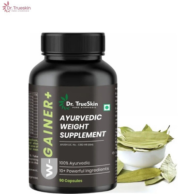 Dr. Trueskin W-Gainer+ Capsules Herbal Mass Support Bulk(90 Capsules)