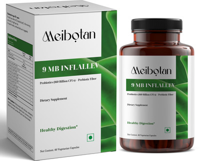 MEIBOTAN Probiotics Supplement 10 Strains 160 Billion CFU with Prebiotics for Men & Women(60 Capsules)