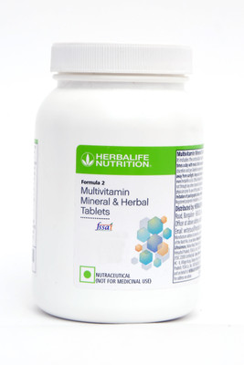 HERBALIFE Nutrition Formula 2 Multivitamin, Mineral & Herbal Tablets(90 Tablets)