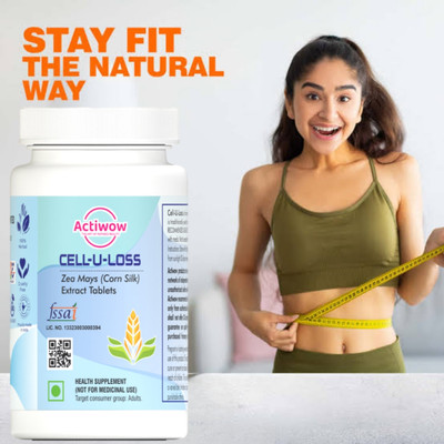 ACTIWOW Nutrition Life cell-u-loss for Advance Weight Reduce(90 Tablets)