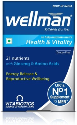 Wellman Multivitamin Health Supplement For Men(30 Tablets)