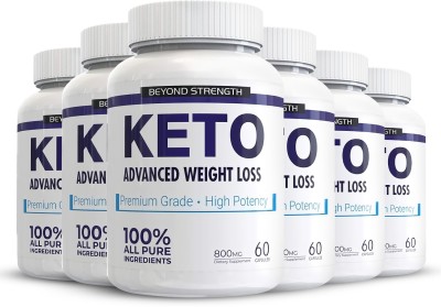 Herbal max Premium Keto Advance for Natural & Organic Weight Management - 60 Caps (Pack of 6)(6 x 60 No)