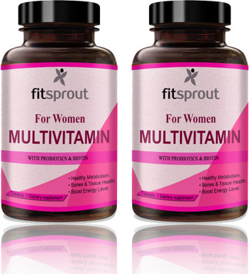 Fitsprout Multivitamin For Women Tablets (H246)(2 x 60 Tablets)