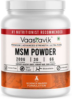 Vaastavik Methylsulfonylmethane (MSM) Powder(200 g)