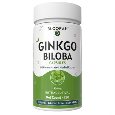 Bloofah Ginkgo Biloba Capsules(120 Capsules)