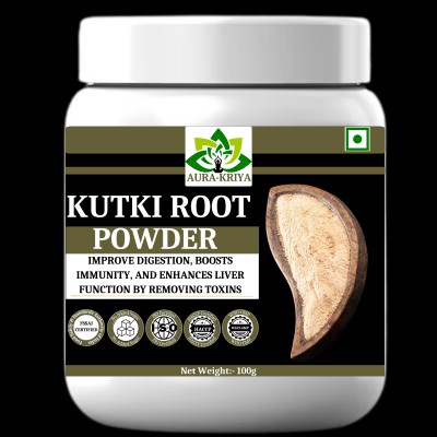 Aura Kriya Kutki Powder For Liver Detox | Helps In Detox & Maintain Healthy Liver(4 x 100 g)