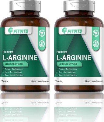 Fitvito L-Arginine 1000mg Tablets Per Serving (K254)(120 Tablets)