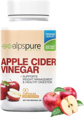 ALPSPURE Nutra Apple Cider Vinegar(90 Capsules)