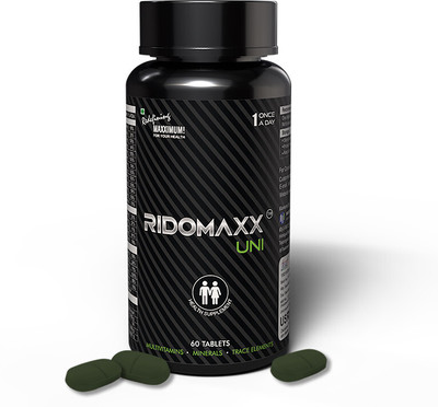 RIDOMAXX UNI - Multivitamin for Men & Womend women(60 Tablets)