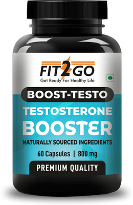 Fit2Go Boost Testo capsule Testosterone Booster capsule Men power(60 Capsules)