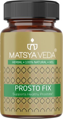 MATSYAVEDA Prosto Fix, Helps in Supporting Urinary Tract Function(60 Capsules)