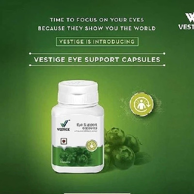 VESTlGE Eye Supportules (helps in improving eyesight & age-related macular degeneration)(30 Tablets)