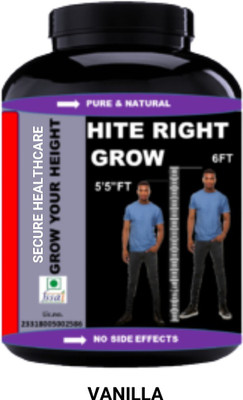 Secure Healthcare Hite Right Grow Growth On Vanilla Flavor Pack Of 1(100 g)