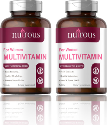 Nutrous Multivitamin For Women Tablets (D246)(2 x 60 Tablets)